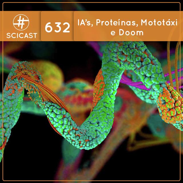 Modelos de linguagem criando proteínas, apps de mototáxi e eu posso rodar Doom em um PDF? (SciCast #632) - podcast episode cover