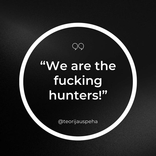 89: 5 minut solo: "We are the fucking hunters!" - podcast episode cover