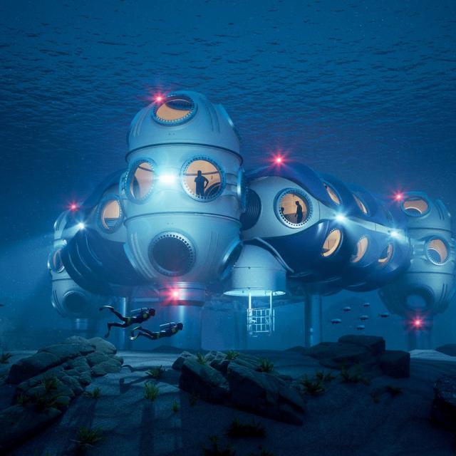 Human life under the oceans - podcast episode cover