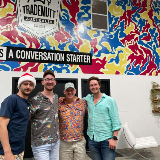 35: HoA "Four blokes on a couch chatting about mental health" - podcast episode cover