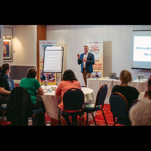 Episode 355 - Dom's Speaker Journey, Eight Years Running LIVE Pet Business Events - podcast episode cover