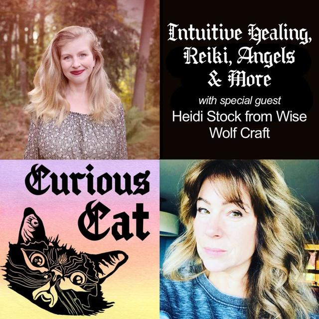 Intuitive Healer, Heidi Stock of Wise Wolf Craft Talks Reiki, Angels, Manifestation and More! - podcast episode cover