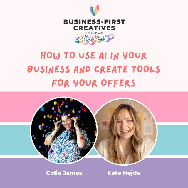 How to Use AI in Your Business and Create Tools for Your Offers - podcast episode cover