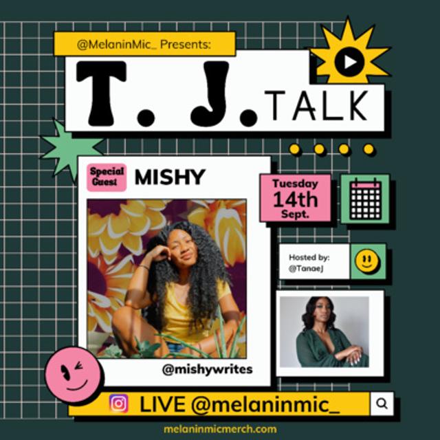 T.J. TALK: Positive Poet - podcast episode cover