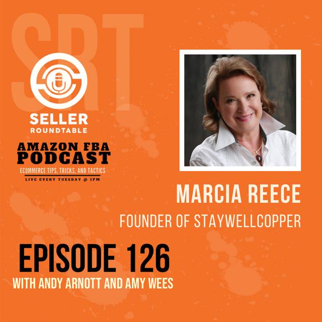 Inventor of Sidewalk Chalk moves into eCommerce - An inspirational story like no other - Amazon Seller Tips with Marcia Reece - Part 1 - podcast episode cover