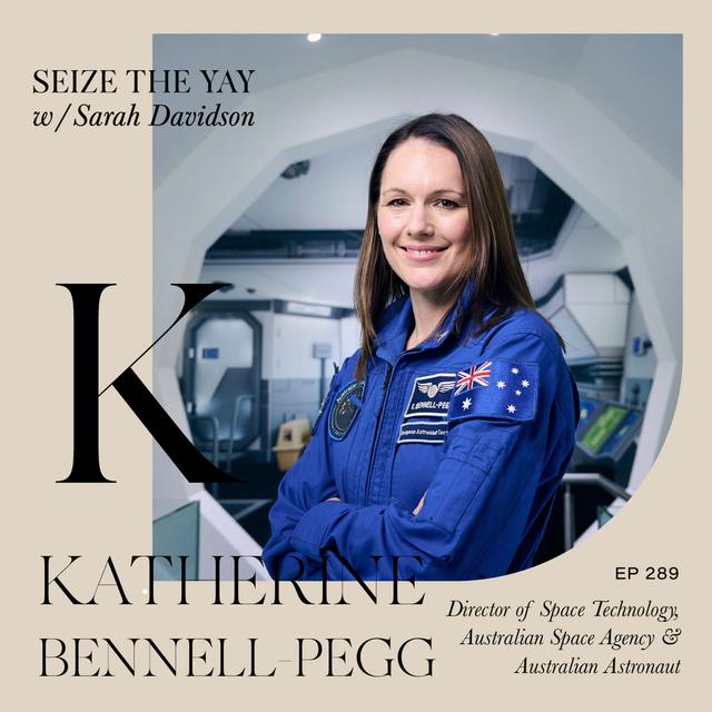 Katherine Bennell-Pegg // Our first ever Australian astronaut!!! - podcast episode cover