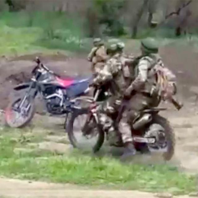 Russia resorts to 'golf buggies, civilian cars, and motorcycles' in new failed assaults & Europe to stockpile landmines - podcast episode cover