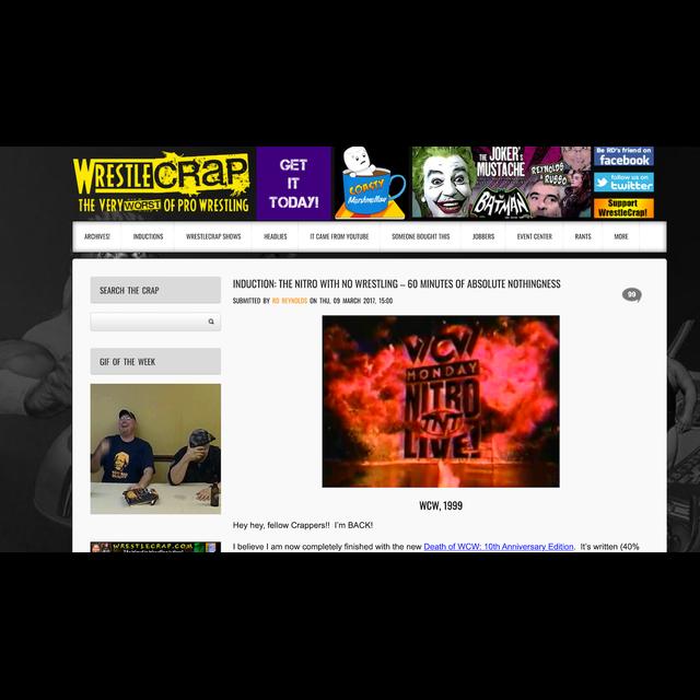 102: Exclusive interview w/ The Death Of WCW & WrestleCrap‘s RD Reynolds - podcast episode cover