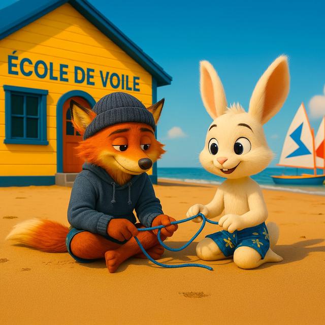 Petit Lapin fait de la voile - podcast episode cover