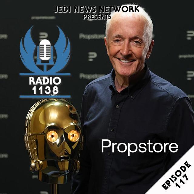 RADIO 1138: Episode 117 - Exclusive Anthony Daniels Interview - Propstore Auction, Ahsoka and More - podcast episode cover