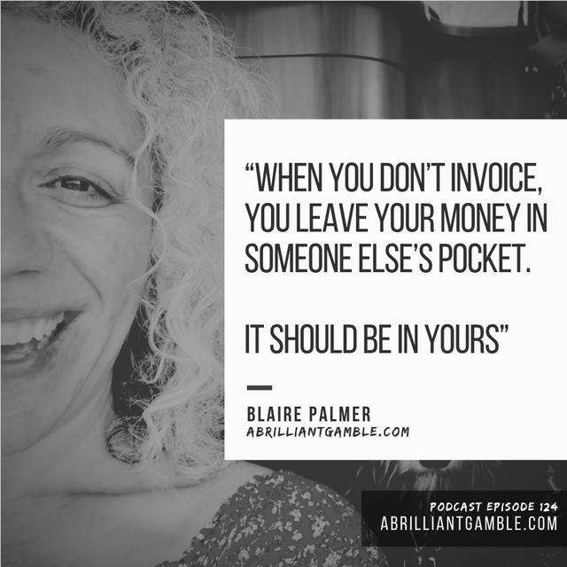 Get the money in first, with Blaire Palmer - podcast episode cover