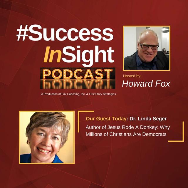 Dr. Linda Seger, Author of Jesus Rode A Donkey: Why Millions of Christians Are Democrats - podcast episode cover