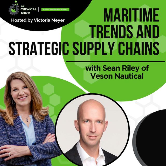 Maritime Trends and Strategic Supply Chains with Sean Riley of Veson Nautical - Ep 182 - podcast episode cover