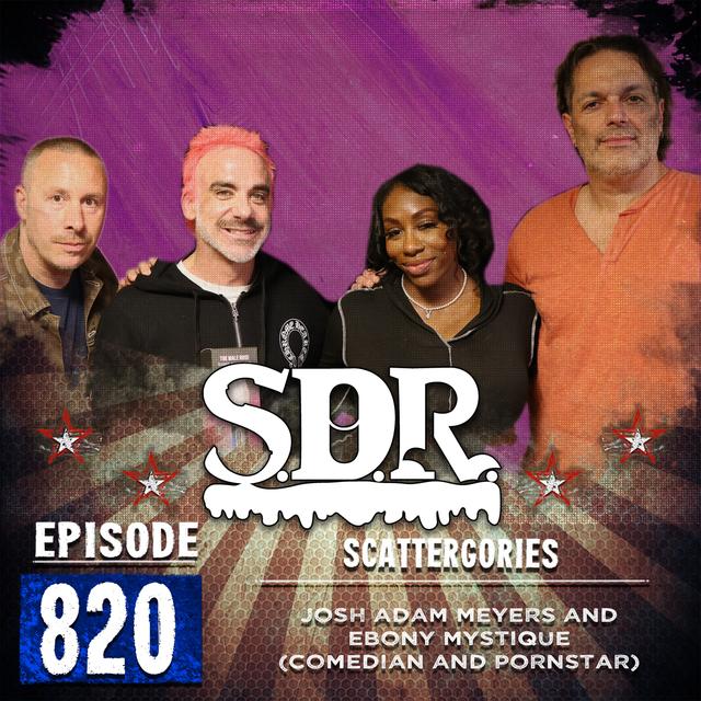 Ebony Mystique and Josh Adam Meyers (Pornstar and Comedian) - Scattergories - podcast episode cover