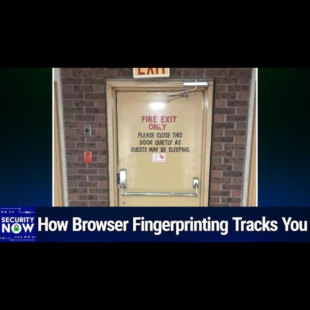 SN 1032: Pervasive Web Fingerprinting - How Websites Tracks You Despite Cookie Blocks - podcast episode cover