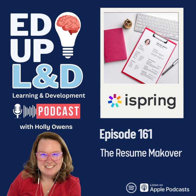 161: The Résumé That Gets You Hired in L&D - podcast episode cover