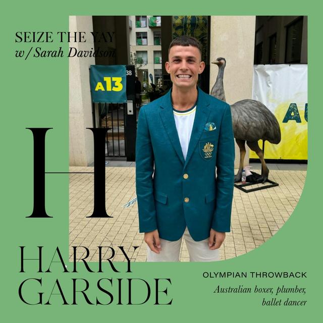 OLYMPIAN SPOTLIGHT // HARRY GARSIDE // Boxing, ballet and breaking down barriers **RE-RELEASE** - podcast episode cover