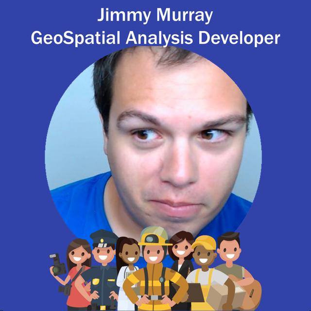 126: GeoSpatial Analysis Developer - Jimmy Murray conducts Automated Map Analysis at Maxar - podcast episode cover