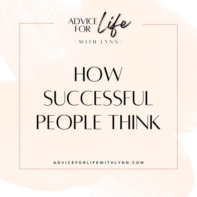 How Successful People Think - podcast episode cover