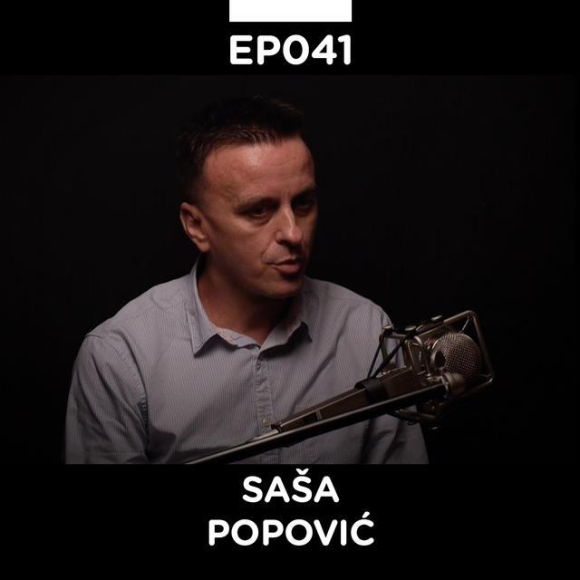 EP 041: Saša Popović, online časovi - Pojačalo podcast - podcast episode cover