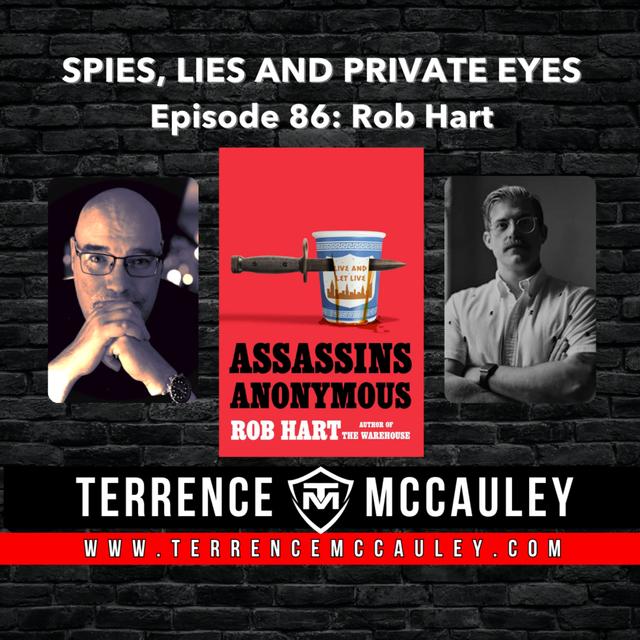 Rob Hart, author of THE WAREHOUSE, talks about his new thriller, ASSASSINS ANONYMOUS - podcast episode cover