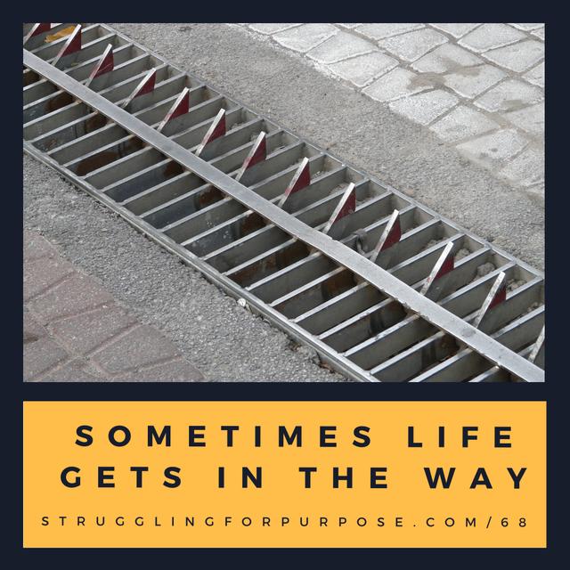 Sometimes Life Gets in the Way of Podcasting - podcast episode cover