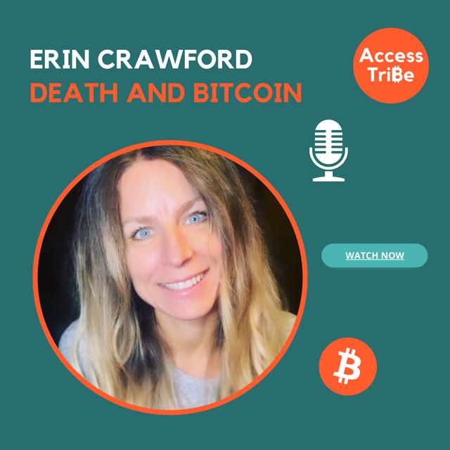 AT42 - Erin Crawford, Death and Bitcoin - podcast episode cover