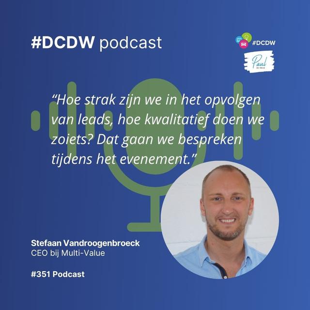 Podcast 351: Stefaan Vandroogenbroeck van Multi-Value - podcast episode cover