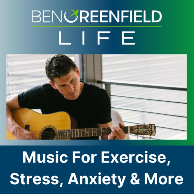 Everything You Need To Know About How To Use Music For Exercise, Stress, Anxiety, Pain, Sleep, Immunity, Intelligence-Building & More! - podcast episode cover