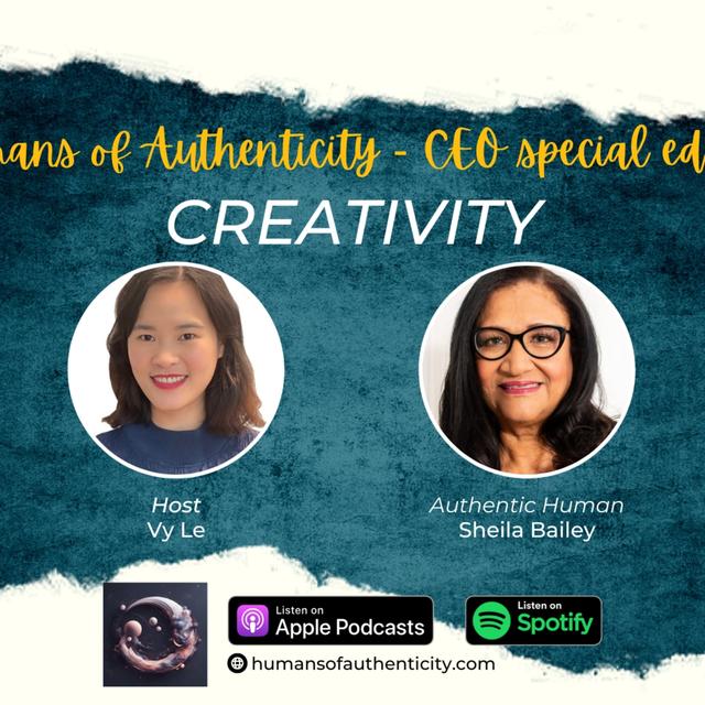 6. Creativity with Sheila Bailey - podcast episode cover