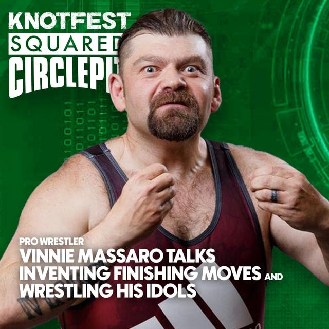 #105 - Vinnie Massaro Talks Wrestling His Idols &  Inventing Finishing Moves - podcast episode cover
