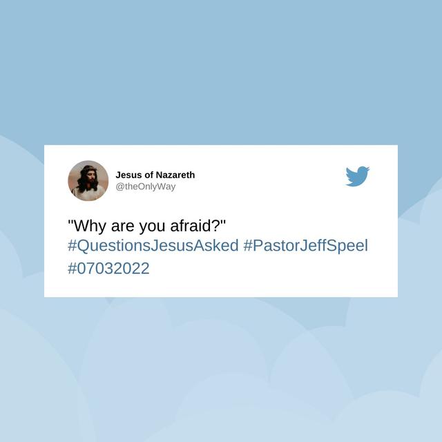 Why are you afraid? - podcast episode cover