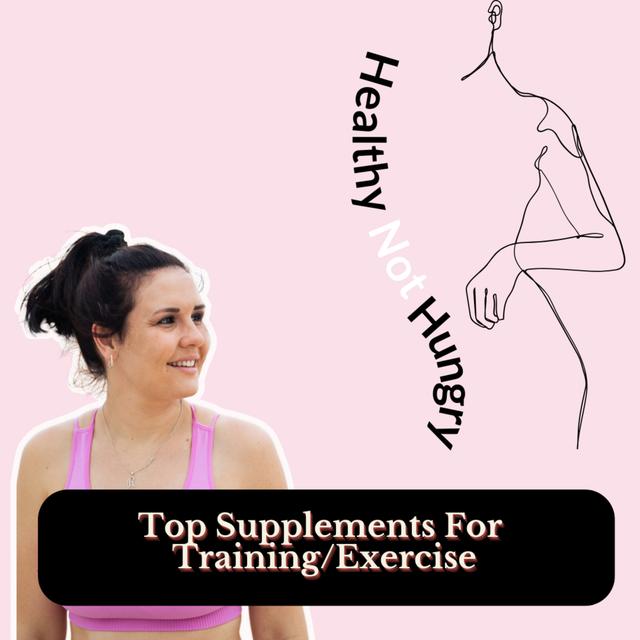 Top Supplements For Training/Exercise - podcast episode cover