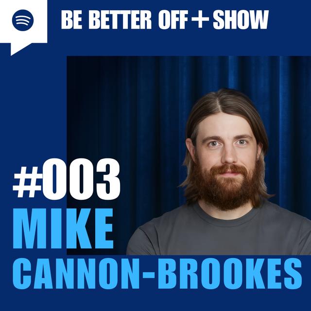 #003 - Mike Cannon-Brookes - podcast episode cover