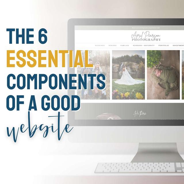 The 6 Essential Components of a Good Website - podcast episode cover