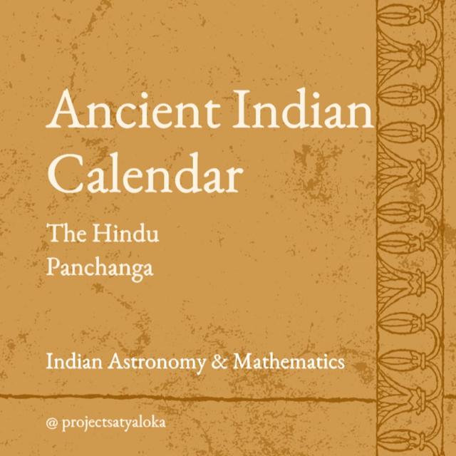 Ancient Indian Calendar : The Hindu Panchanga - podcast episode cover