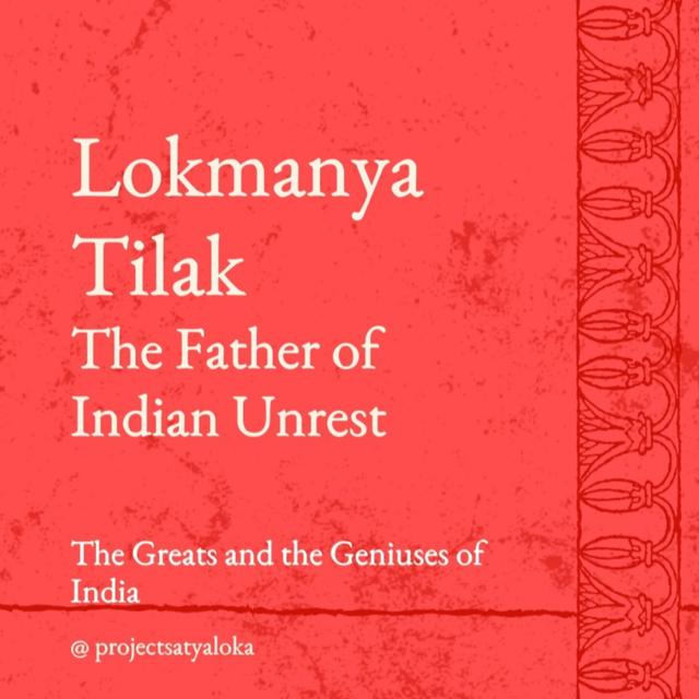 Lokmanya Tilak : The Father of Indian Unrest - podcast episode cover