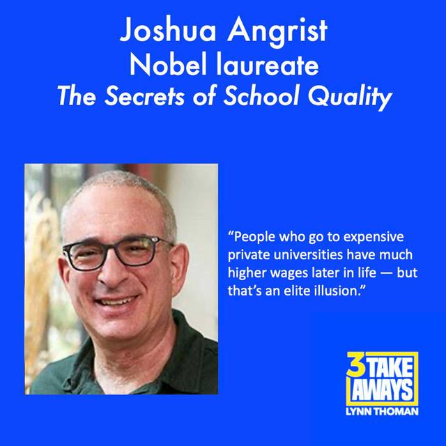 Learning from the Best: A Nobel Laureate's Journey to Understand the Secrets of School Quality (#153) - podcast episode cover
