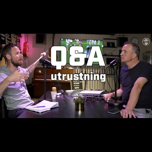 935. Q&A om utrustning - podcast episode cover