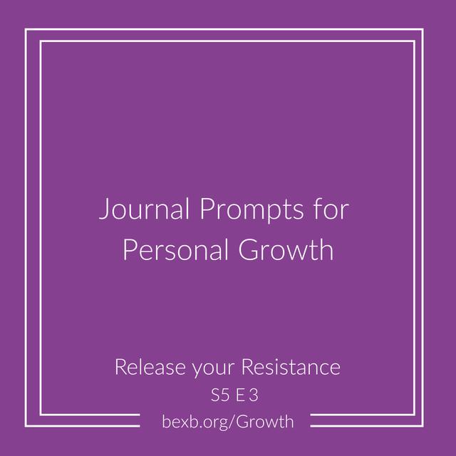 Journal Prompts For Personal Growth - podcast episode cover