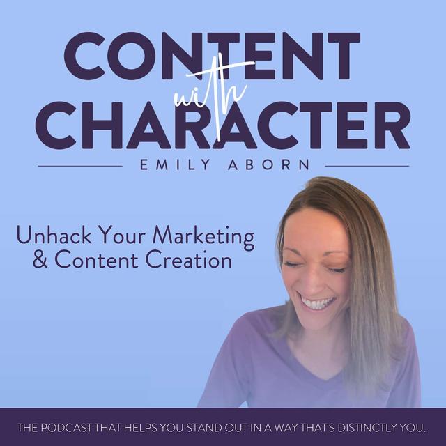 Unhack Your Marketing & Content Creation - podcast episode cover