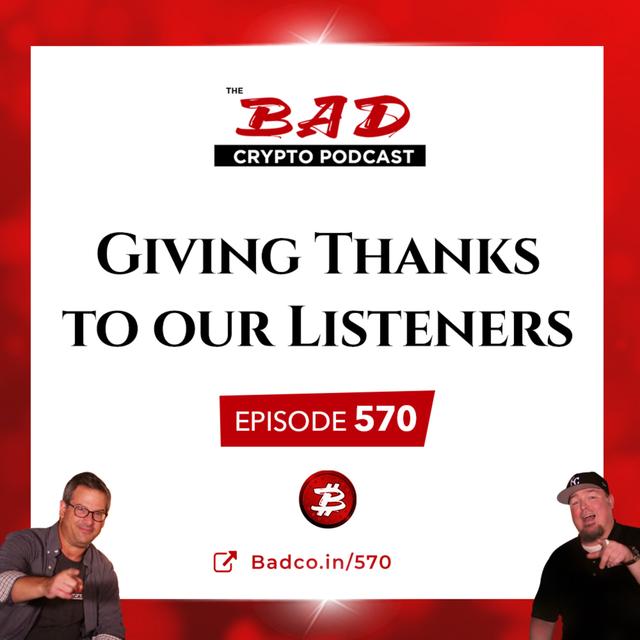 Giving Thanks to our Listeners - podcast episode cover