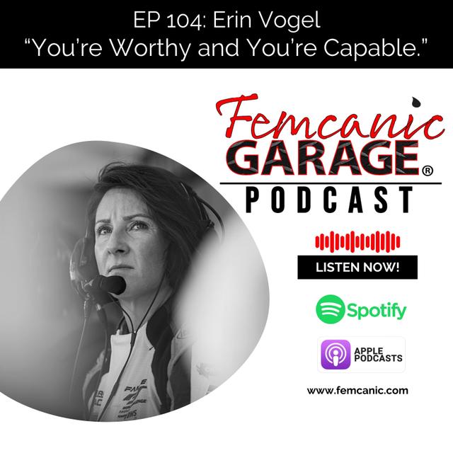 EP. 104: Erin Vogel — “You’re Worthy and You’re Capable.” - podcast episode cover