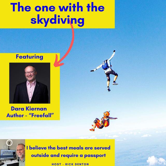 The one with the skydiving - Dara Kiernan author of “Freefall: Leadership Lessons from the Skies” E192 - podcast episode cover