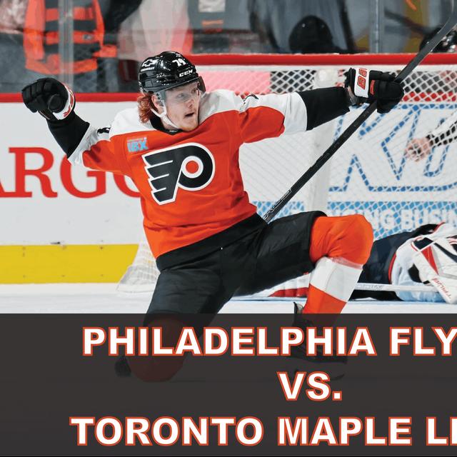 The Press Row Show: Philadelphia Flyers vs. Toronto Maple Leafs (1/7/24) - podcast episode cover
