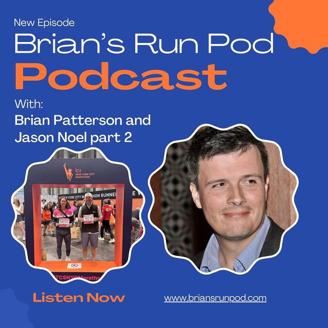 Running Through Cancer Jason Noel interview part two - podcast episode cover