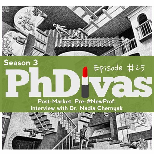 S03E25 | Surviving the Job Market, Setting Up a Lab: Interview with Dr. Nadia Chernyak - podcast episode cover