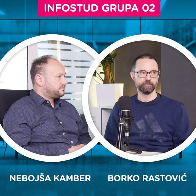 Pojačalo Infostud grupa specijal 2: Kako izgleda rad na platformama za veliki broj korisnika - podcast episode cover