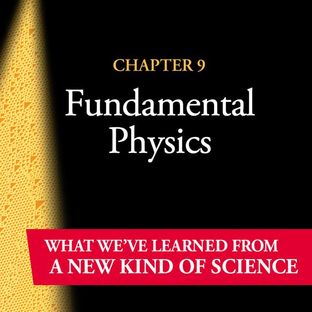 What We've Learned from NKS Chapter 9: Fundamental Physics - podcast episode cover