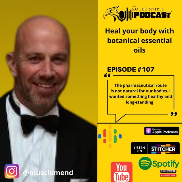 Ep #107 - Heal your body w/ botanical essential oils - Stuart Crowther - podcast episode cover